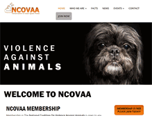 Tablet Screenshot of ncovaa.org